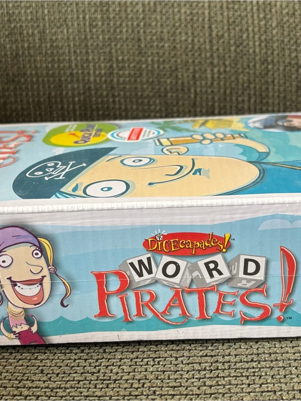 Dicecapades! Word Pirates! Board game NWT